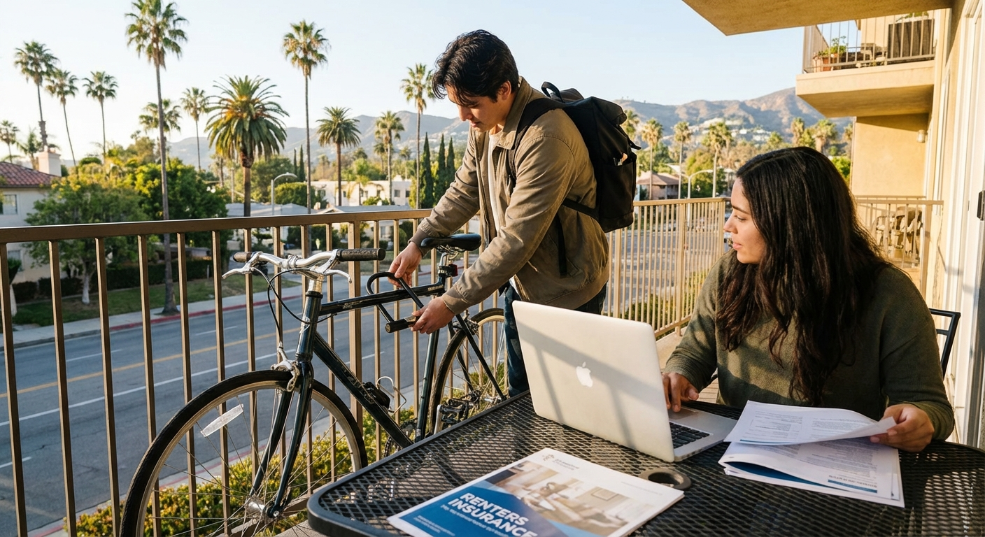 california renters insurance bicycle coverage - California insurance guide