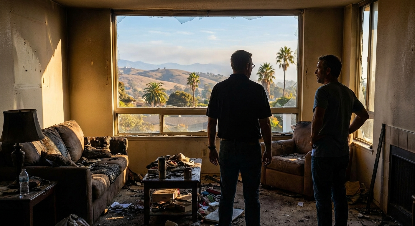 california renters insurance fire damage - California insurance guide